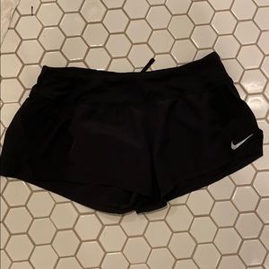 black nike shorts